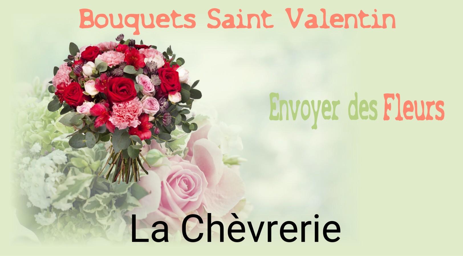 Roses de Saint-Valentin livrées à La Chèvrerie